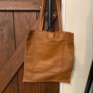 Parker Clay Tate Gallery Tote - Rust Brown NWOT